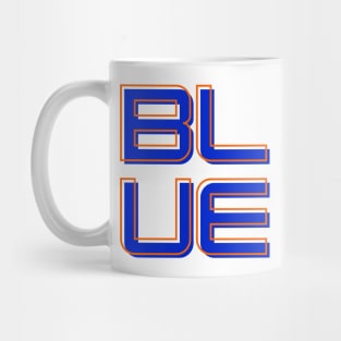 BLUE Bleu Mug